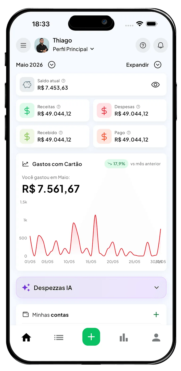 Despezzas no iPhone